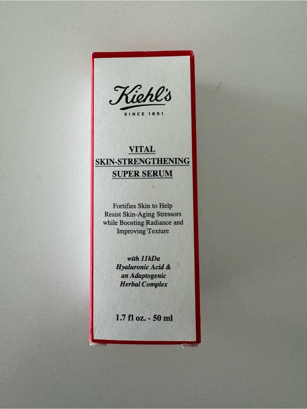 BNIB Kiehl’s Vital Skin-Strengthening Super Serum 1.7